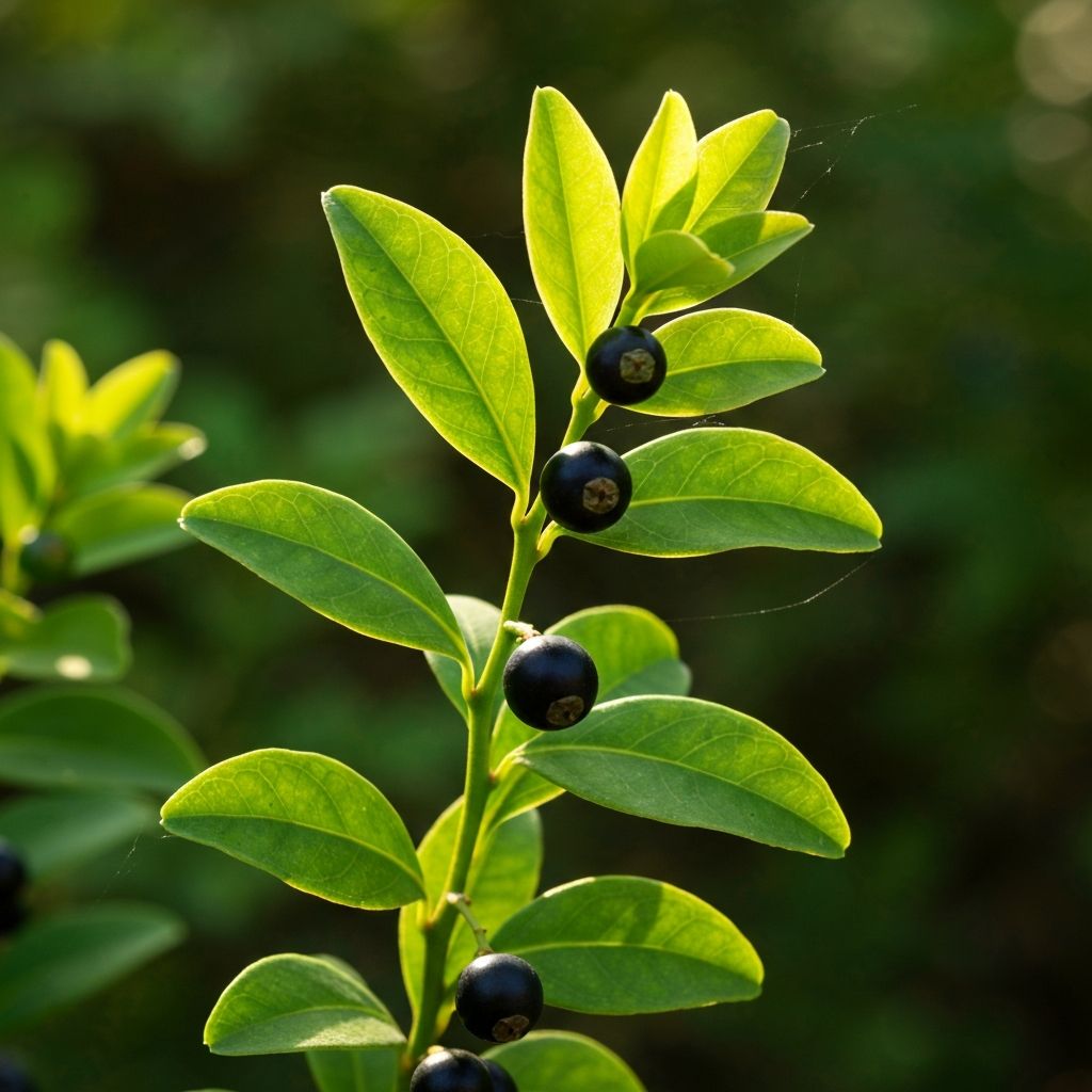 Eleuthrococcus senticosus plant